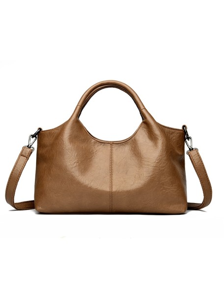 Genuine leather women's handbag handbag large-capacity crossbody bag shoulder bag soft leather hundred Tote Genuine leather women's handbag handbag large-capacity crossbody bag shoulder bag soft leather hundred Tote