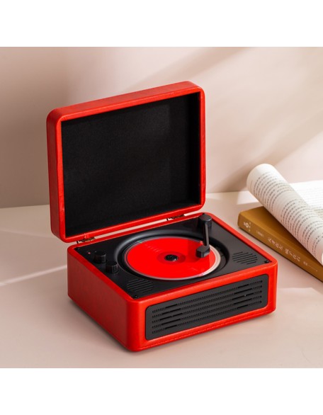 High-Aesthetic Retro CD Player & Bluetooth Speaker