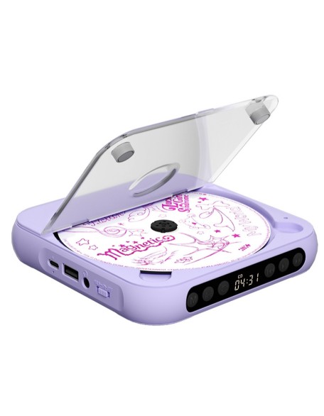 Bluetooth CD Player, Repeater & Slim Portable Audio Player