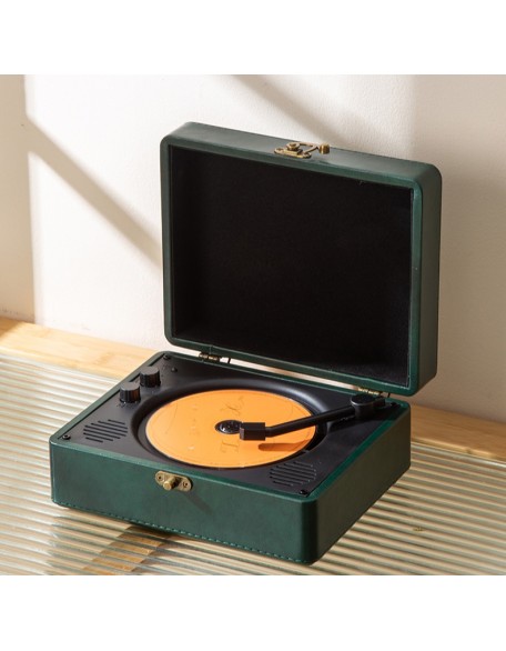 High-Aesthetic Retro CD Player & Bluetooth Speaker