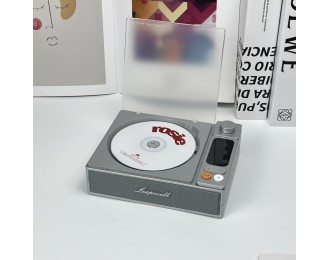 Rechargeable CD Player with Screen & Portable Bluetooth Speaker