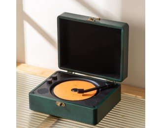 High-Aesthetic Retro CD Player & Bluetooth Speaker